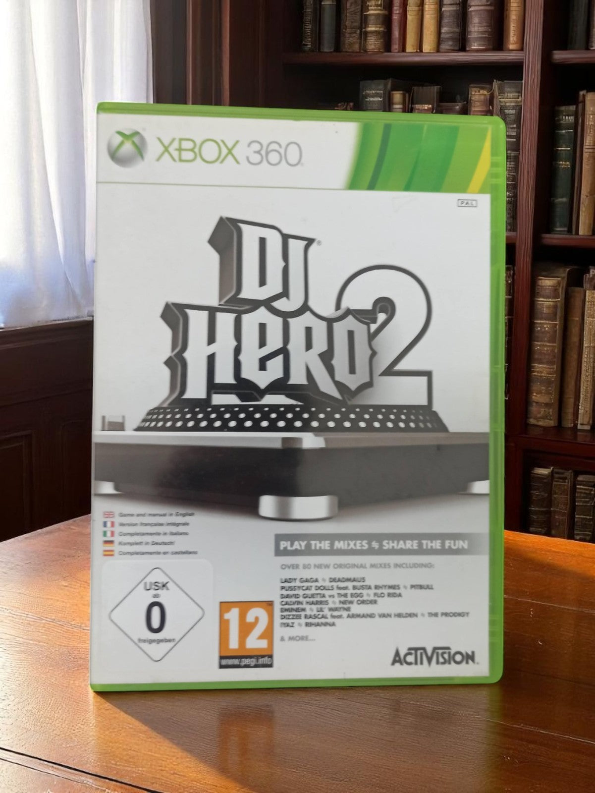 Jeu XBOX 360 DJ Hero 2 complet Activision version PAL