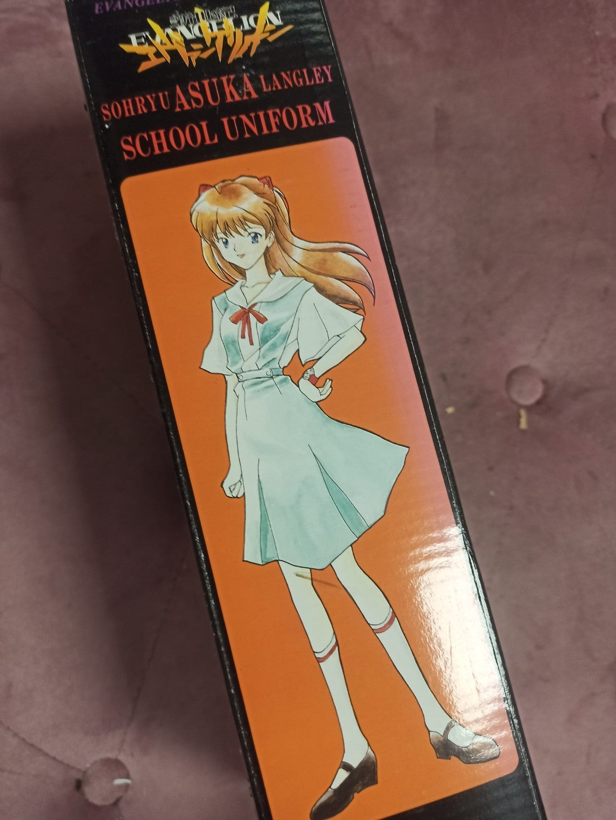 Figurine Asuka Langley Evangelion uniforme scolaire Hobby PVC 1/6 Japan anime