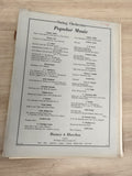 Ancien livre partitions violon piano Popular Music Boosey Hawkes vintage