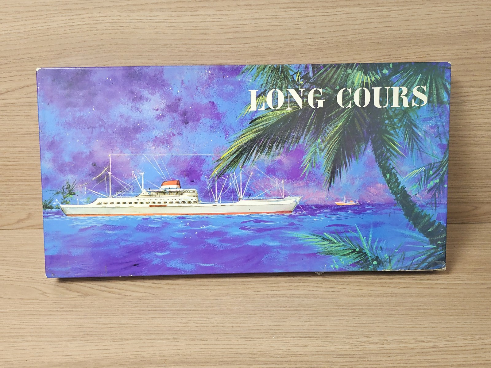 Jeu de société ancien LONG COURS rétro marine marchande MIRO vintage rare