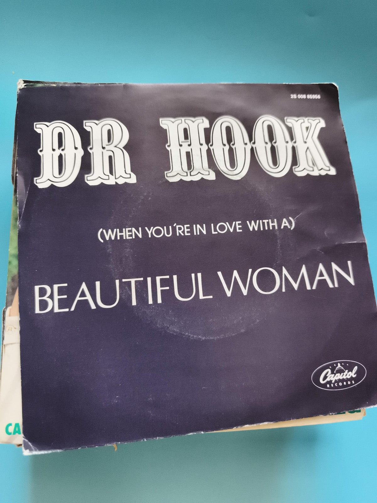 Vinyle 45 tours DR HOOK Beautiful Woman pochette Capitol