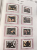 Bloc feuillet timbres Umm al Qiwain animaux oblitérés philatélie thématique