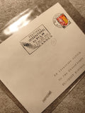 Lettre Festival de Cannes 1957 cachet philatélie imprimé Alpes-Maritimes