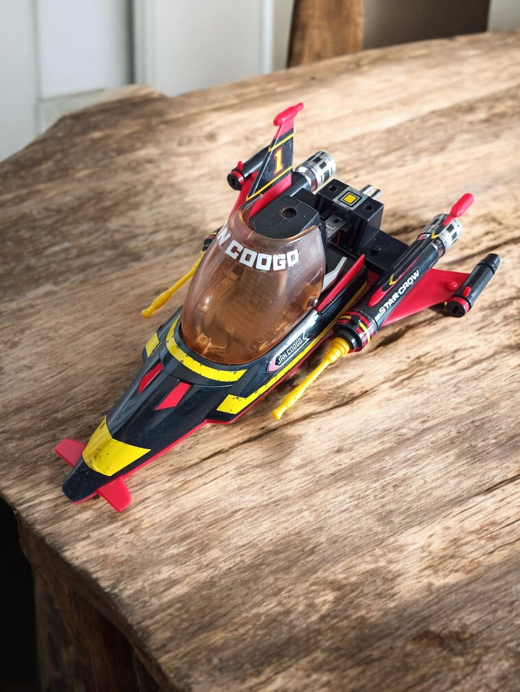 Vaisseau vintage Jan Coogo Starcrow Starzinger PB-46 Chogokin jouet métal