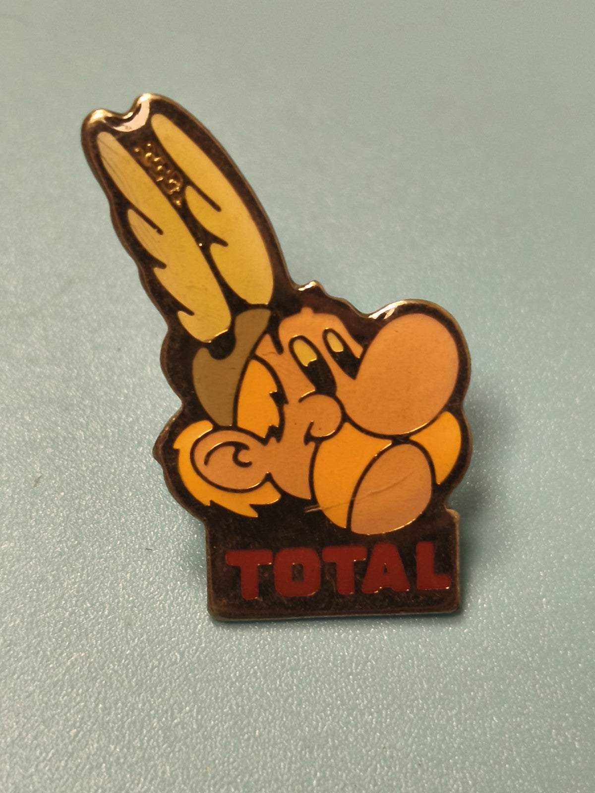 Vintage pin's Total Astérix collection, badge ancien, dessin animé, rare