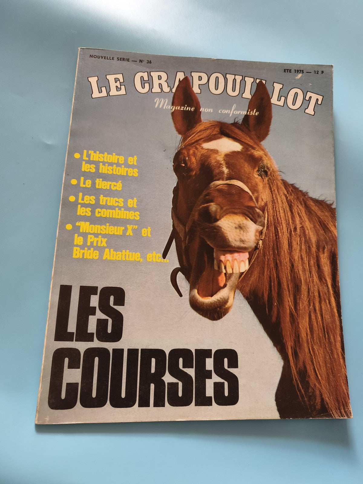 Ancien magazine vintage Les Crapouillots collection presse rétro France histoire