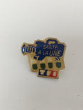 Pin's ancien TF1 vintage rétro, badge collection télévision française années 90