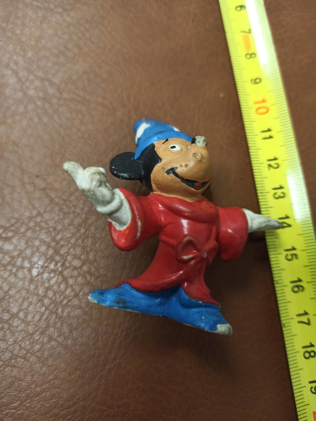 Figurine vintage Disney Mickey Mouse apprenti sorcier rétro années 80