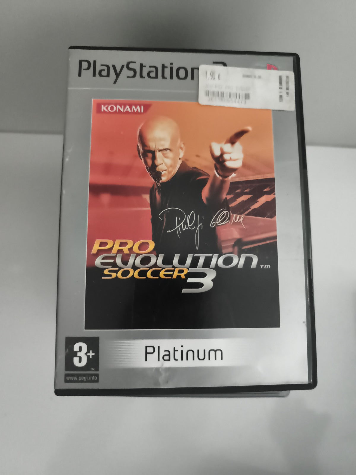 Jeu PlayStation 2 Pro Evolution Soccer 3 Platinum Konami PS2 football