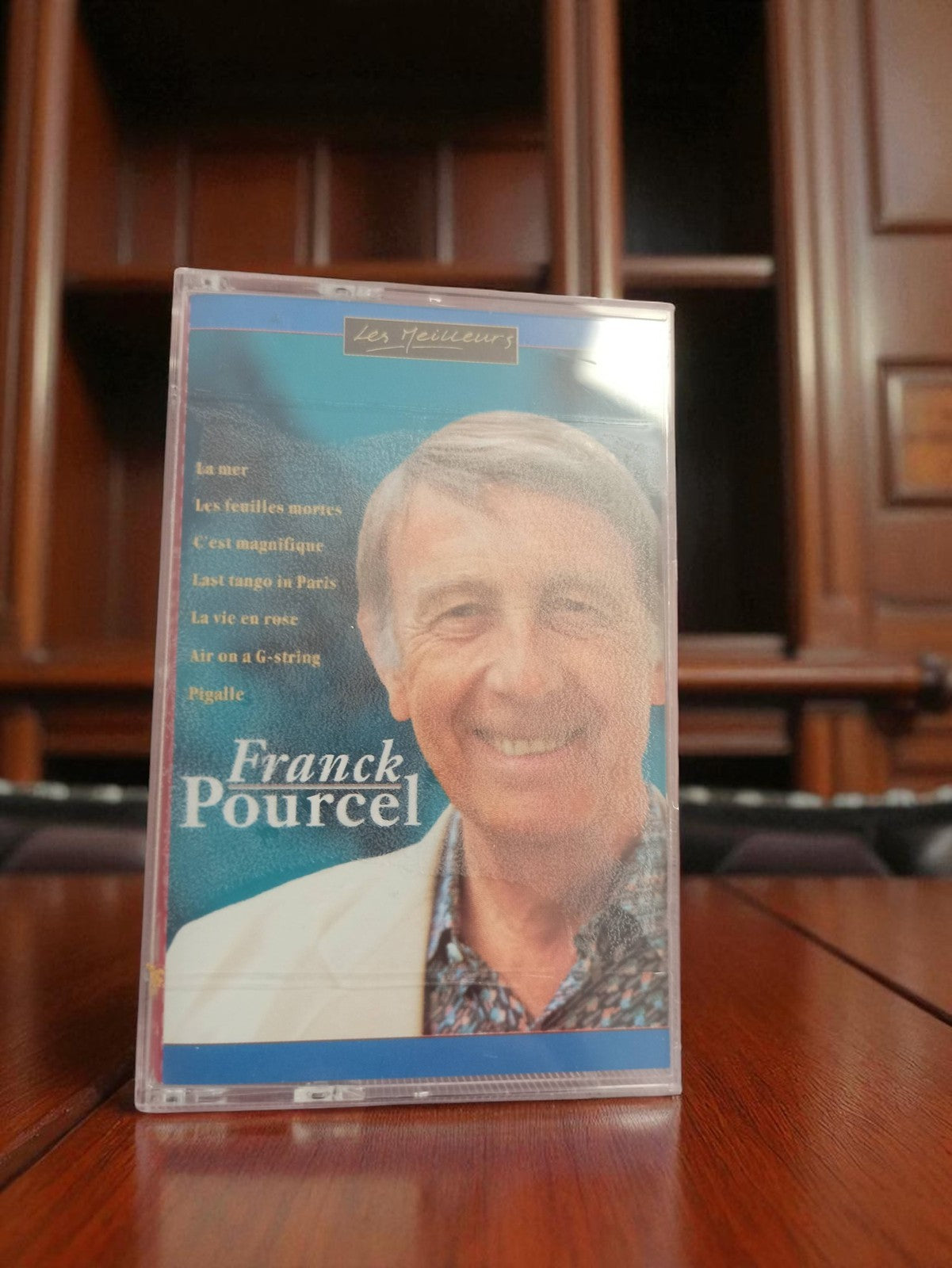 Cassette audio vintage Franck Pourcel Les Meilleurs rétro années 80 K7 musique
