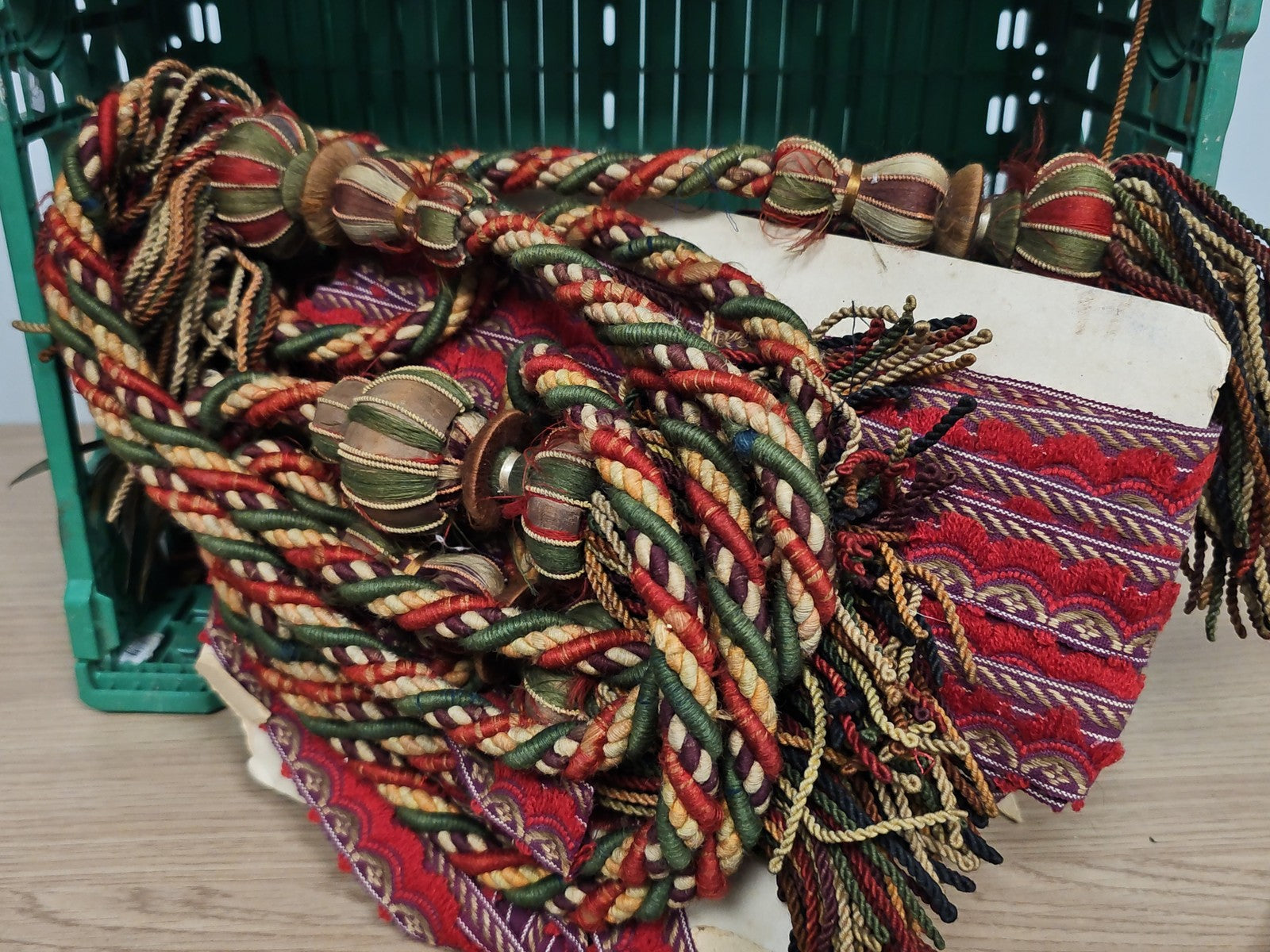 Lot de tissus ethniques variés pour couture, patchwork, loisirs créatifs, DIY
