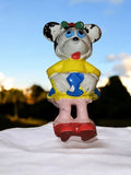 Figurine vintage Walt Disney Heimo Minnie Mouse ancienne, peinture usée, collect