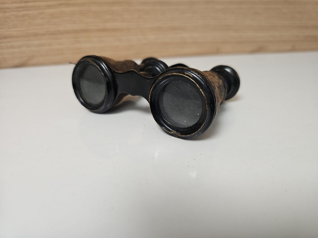Paire de jumelles de théâtre vintage Ancienne, optique rétro pour collectionneur