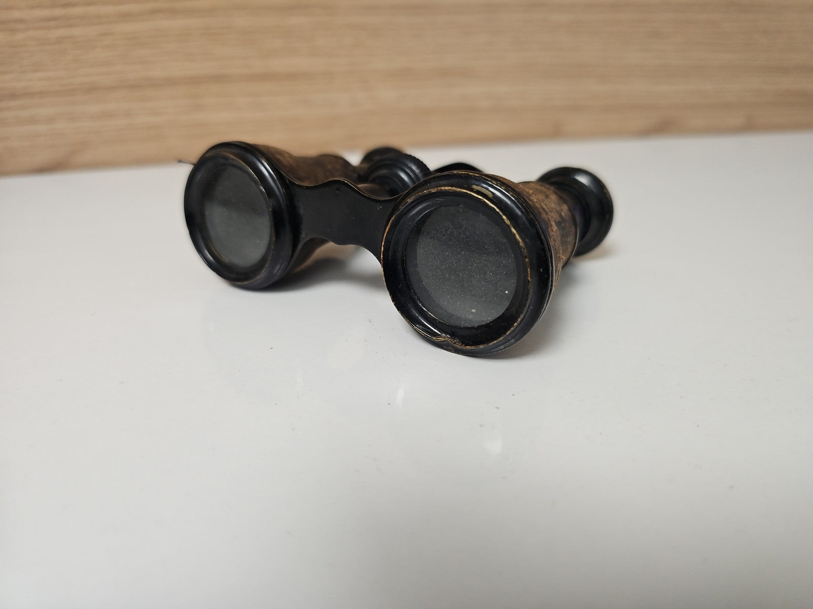 Paire de jumelles de théâtre vintage Ancienne, optique rétro pour collectionneur