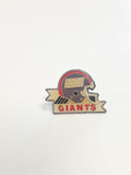 Pin's rétro ancien Giants ? Badge collection vintage sport, objet rare à collect