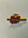 Vintage pin's Wurth rouge logo ancien collection badge publicitaire