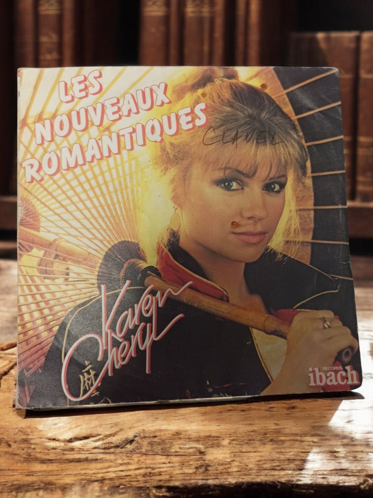 Disque vinyle 45 tours Karen Cheryl Les Nouveaux Romantiques vintage rétro Ibach