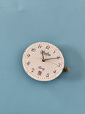 Cadran montre vintage Ambre ancien, pièce horlogerie rétro pour collectionneur