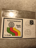 Enveloppe premier jour Gymnaestrada Berlin 1975 FDC timbre Allemagne philatélie