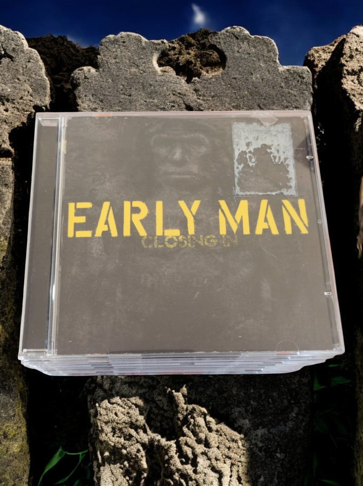 CD Early Man Closing In – Album métal vintage, rare, pochette noire