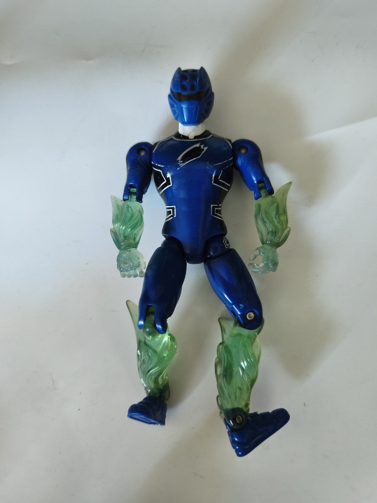 Figurine Power Rangers Jungle Fury Battle Jaguar Range d'occasion, jouet articul