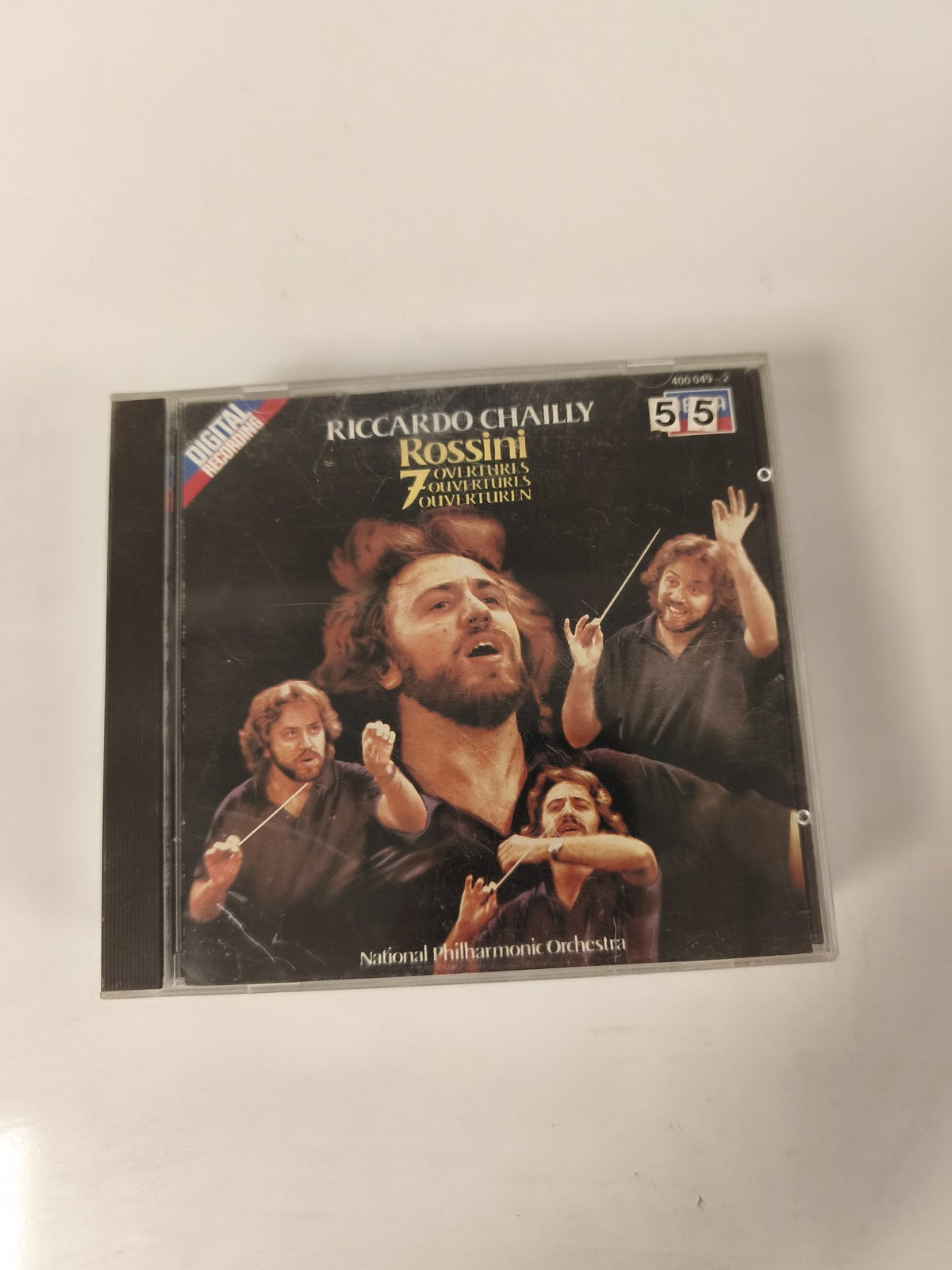 CD Riccardo Chailly Rossini 7 Ouvertures National Philharmonic Orchestra