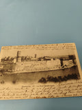 Carte postale ancienne Marseille Fort Saint-Jean écrite, photo noir et blanc