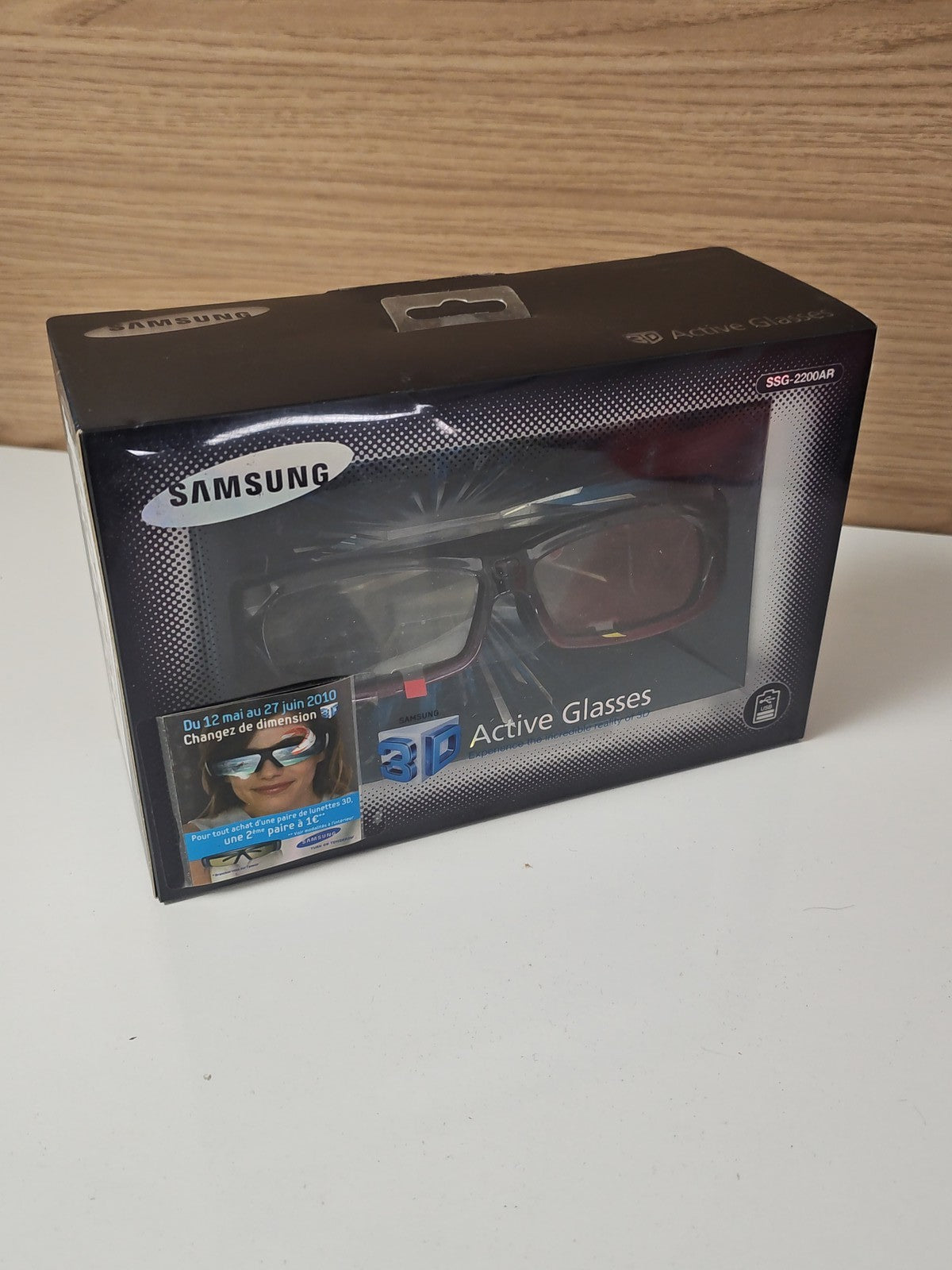 Samsung SSG-2200AR/XC Lunettes 3D Actives, neuves, pour TV compatibles, d'occasi