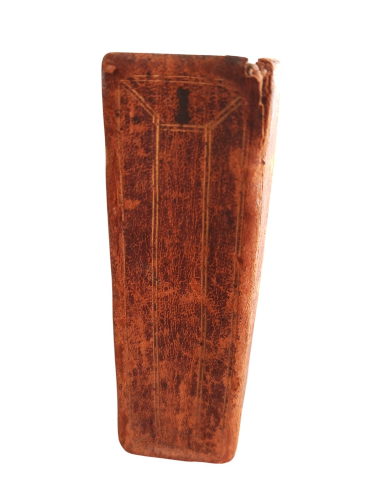 Livre ancien 16e-17e siècle Lucien de Samosate reliure décor doré antique