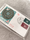 Lettre FDC Europa 1963 France Premier Jour philatélie ancienne CEPT