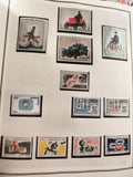 Timbres neufs République du Mali anciens thématiques véhicules jouets animaux