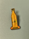 Pin's vintage AGRUMA bouteille boisson publicitaire collection rétro (Ref 7)