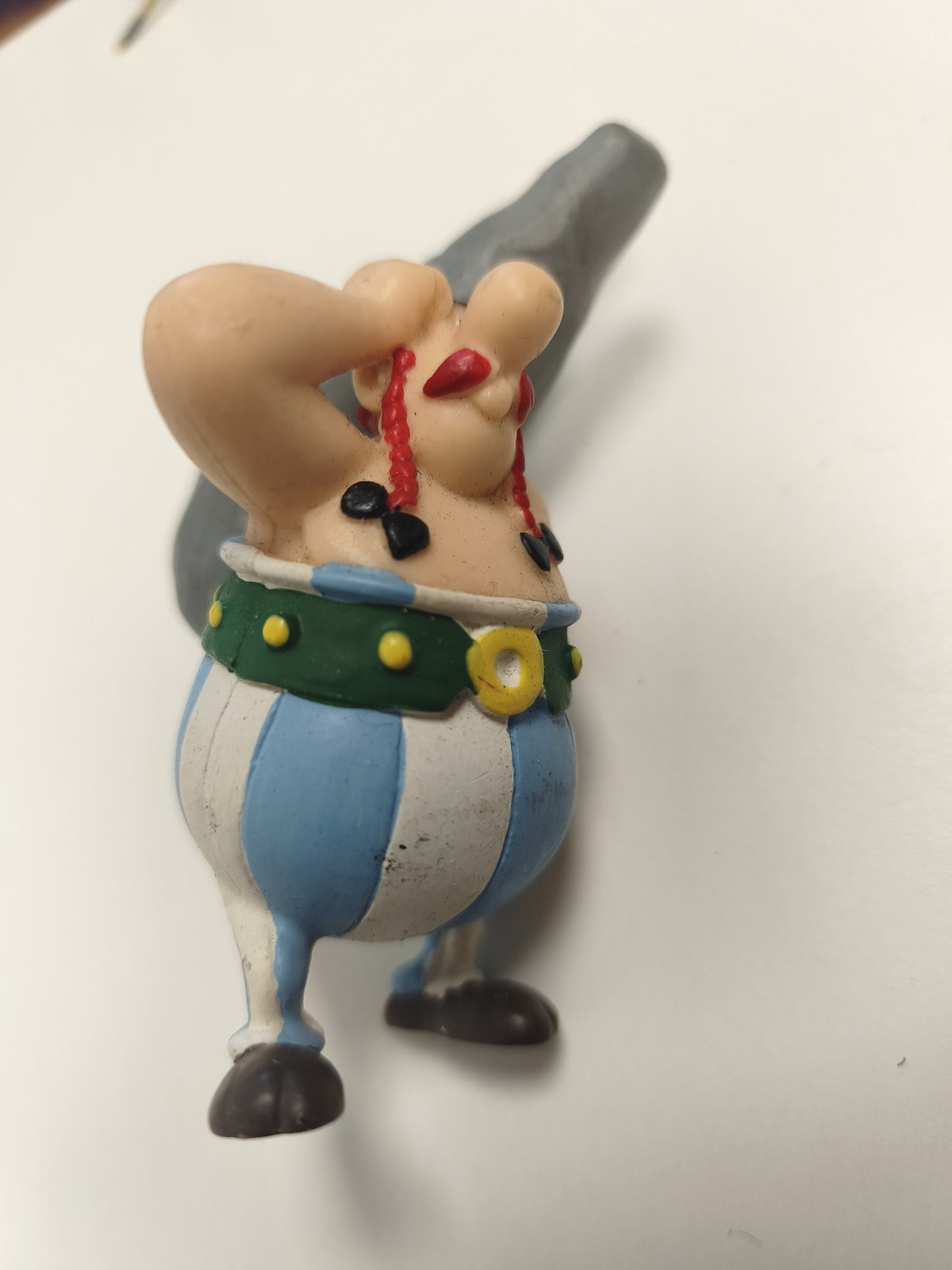 Figurine Obélix d?occasion Astérix personnage bande dessinée figurine décorative