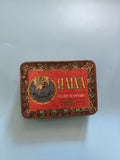 Petite boîte publicitaire métal vintage Halva ancienne rétro collection déco