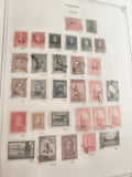 Timbres anciens Argentine Service oblitérés lot philatélie vintage officiel