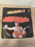 Vinyle 45T vintage Johnny Hallyday Toujours Là ? pochette originale Philips