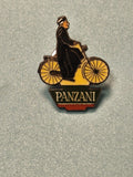 Pin's vintage Panzani vélo, collection publicitaire, ancien badge rare