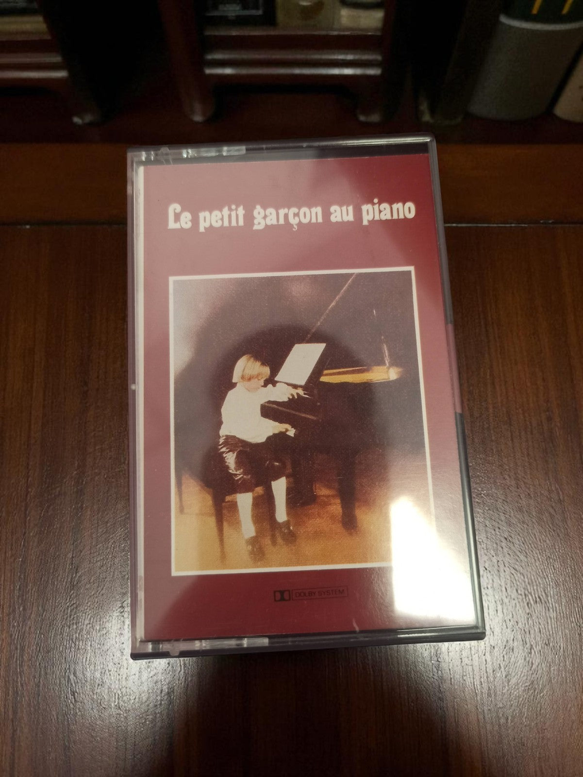 Cassette audio vintage Le petit garçon au piano ancien musique K7