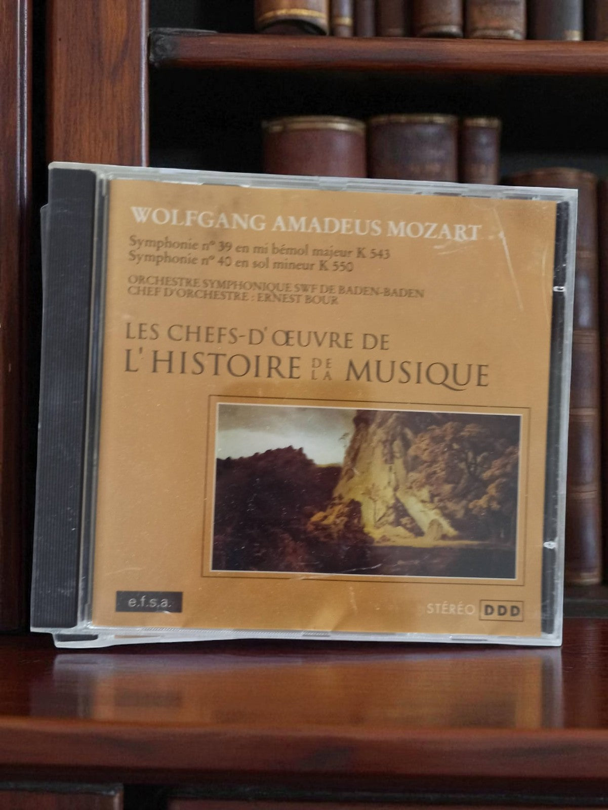 CD musique classique Mozart d'occasion ancien pour collection mélomanes