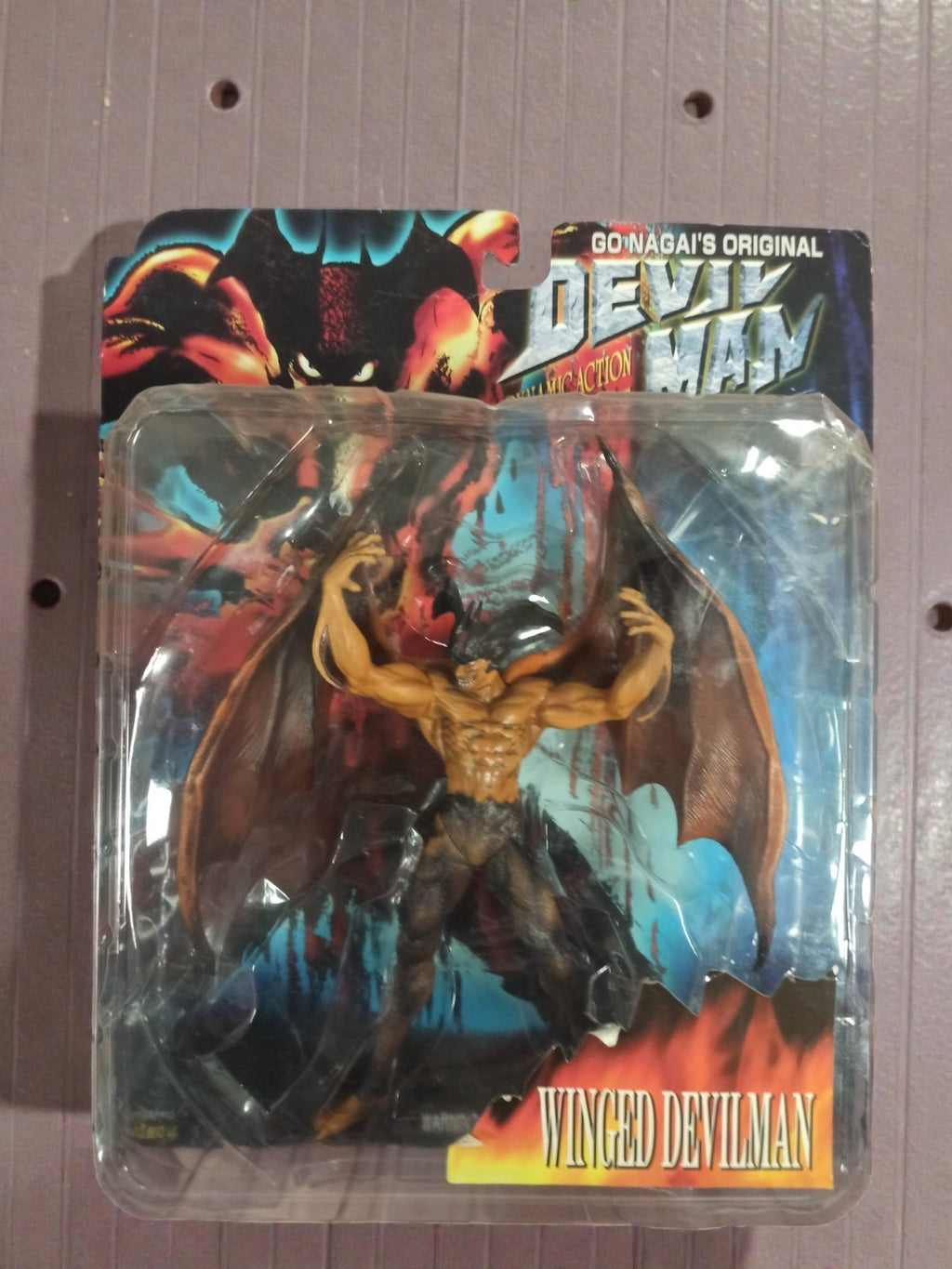 Figurine Devilman articulée WINGED – Go Nagai – vintage manga Japon miracle acti