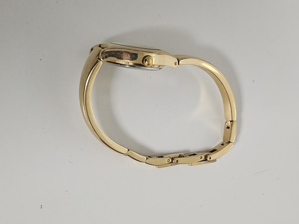 Montre femme rétro Anne Klein Diamond, montre-bracelet vintage fonctionnelle anc