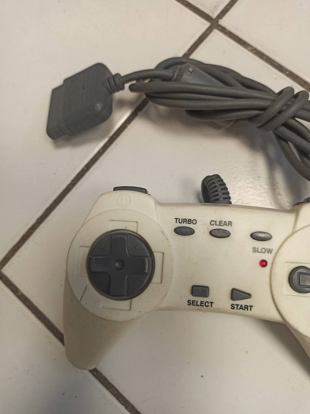Manette filaire compatible PlayStation PS1 pour console Sony, modèle générique