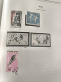 Timbres Mali Jeux Olympiques sports divers philatélie poste aérienne