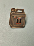 Pin's vintage Mobil 1 bidon huile, collection automobile, métal émaillé