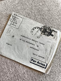 Lettre affranchie France 1959 Par Avion, timbre Marianne, cachet postal, philaté