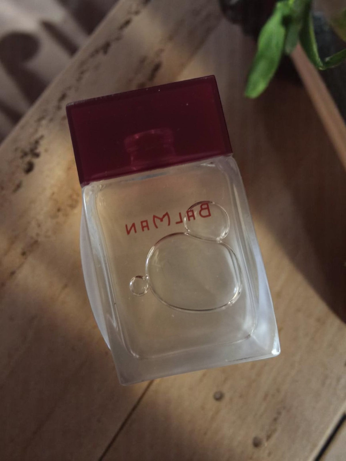 Miniature Parfum Vintage Flacon en Verre