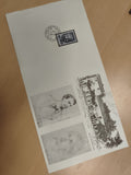 Enveloppe philatélie premier jour Frédéric Mistral timbre oblitéré illustration