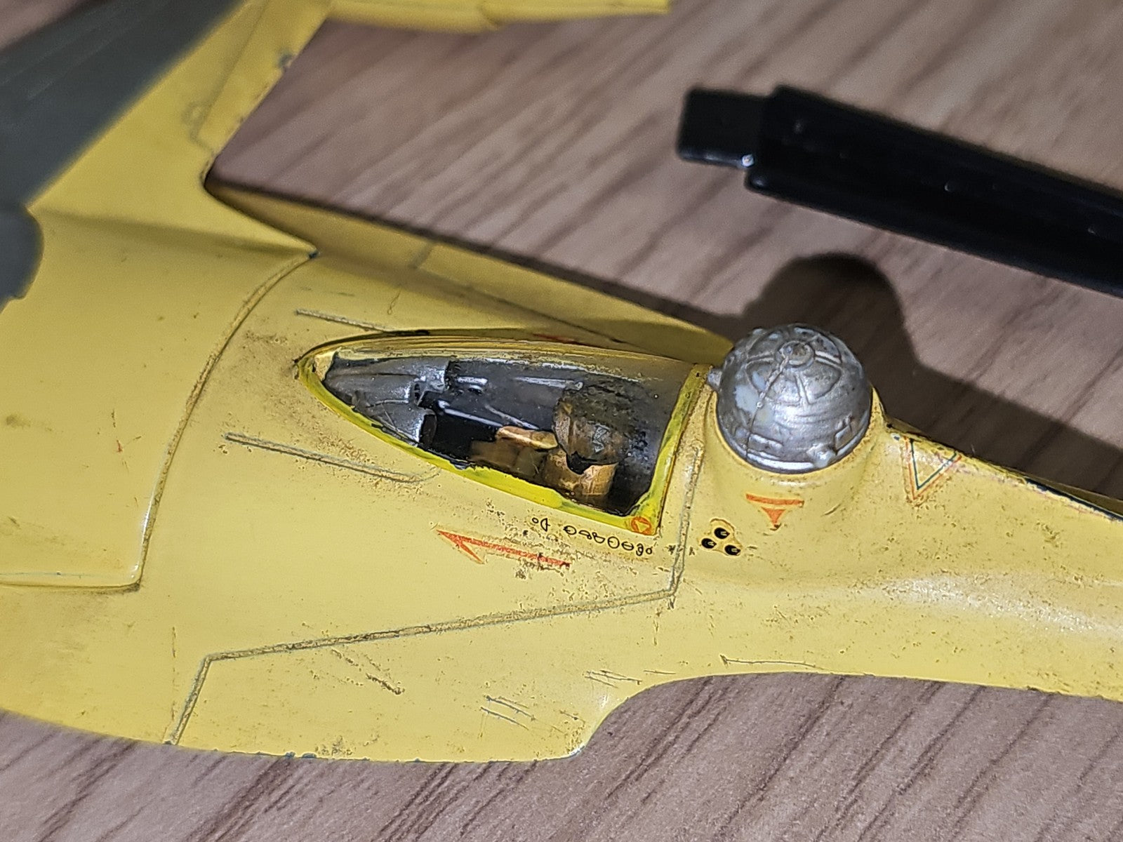 Vintage Star Wars Naboo N-1 Starfighter 1998 ancien jouet rétro Episode I rare