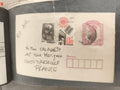 Lettre affranchie Inde timbres oblitérés 500 100 60 Marseille philatélie