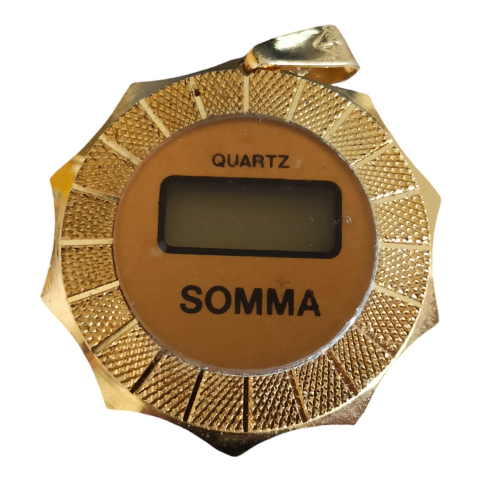 Montre Vintage Femme Somma Quartz dorée ? Design géométrique élégant